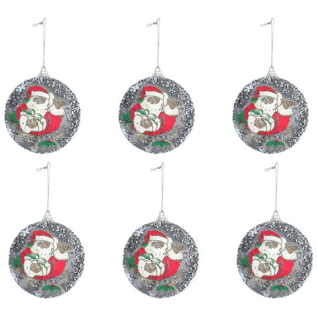 NUOLUX 6Pcs Christmas Tree Hanging Decoration Christmas Party Christmas Ball Pendant
NUOLUX 6Pcs Christmas Tree Hanging Decoration Christmas Party Christmas Ball Pendant