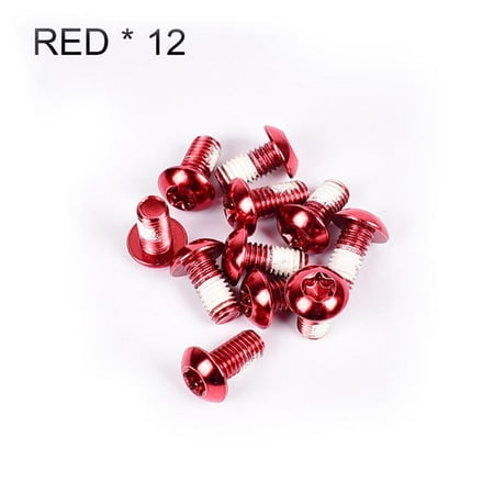 12Pcs Bicycle Brake Disc Screws Alloy Steel Bolt Rotor Cycling For Mountain Bike Brake Disc Screws
12Pcs Bicycle Brake Disc Screws Alloy Steel Bolt Rotor Cycling For Mountain Bike Brake Disc Screws