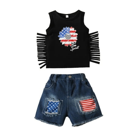 Toddler Baby Girl Clothes Shorts Set 4Th Of July Clothes Independence Day Star Stripe Vest Tops Denim Pants Summer Outfit Cute Clothes
Toddler Baby Girl Clothes Shorts Set 4Th Of July Clothes Independence Day Star Stripe Vest Tops Denim Pants Summer Outfit Cute Clothes