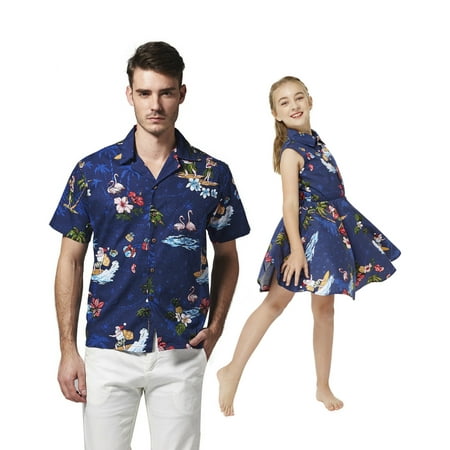 Matching Father Daughter Hawaiian Luau Dance Shirt Shirt Dress Santa in Hawaii Christmas
Matching Father Daughter Hawaiian Luau Dance Shirt Shirt Dress Santa in Hawaii Christmas