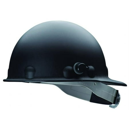 P2A Hard Hat Black Ratchet With Quicklok