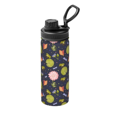 Ocsxa Frog And Flowers Print 18oz Stainless Steel Water Bottle Unisex Water Bottle Insulated Sports Water Cup Flask for Cold Water Drinks/Sports/Travel/Car/School
Ocsxa Frog And Flowers Print 18oz Stainless Steel Water Bottle Unisex Water Bottle Insulated Sports Water Cup Flask for Cold Water Drinks/Sports/Travel/Car/School