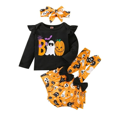 BSDHBS Girls Clothing Sets Girls Long Sleeve Cartoon Prints Pumpkin T Shirt Tops Overalls Suspenders Ruffles Shorts Headbands Outfits
BSDHBS Girls Clothing Sets Girls Long Sleeve Cartoon Prints Pumpkin T Shirt Tops Overalls Suspenders Ruffles Shorts Headbands Outfits