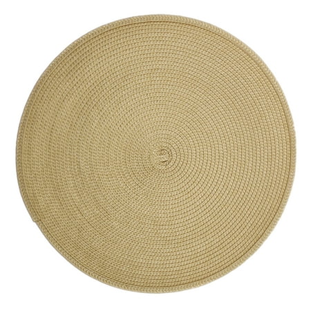 KEFEI Table Mat Reusable Waterproof Round Tea Coffee Cup Coasters for Cafes Beige 1Pc
KEFEI Table Mat Reusable Waterproof Round Tea Coffee Cup Coasters for Cafes Beige 1Pc