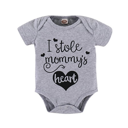 Newborn Baby Girls Romper 9 Months Baby Girls Jumpsuit Onesies Bodysuit 12 Months Baby Girls Short Sleeve Letter Print Romper Gray
Newborn Baby Girls Romper 9 Months Baby Girls Jumpsuit Onesies Bodysuit 12 Months Baby Girls Short Sleeve Letter Print Romper Gray
