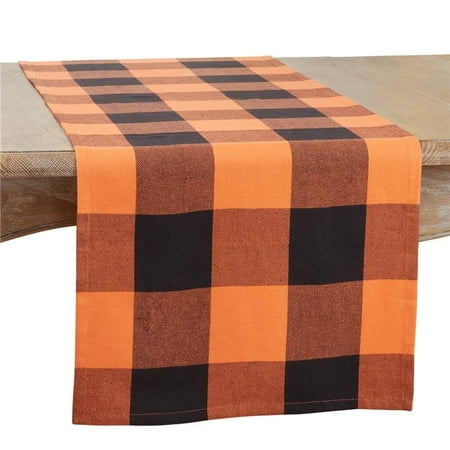 Saro Lifestyle 5350.OK1672B 16 x 72 in. Buffalo Plaid Oblong Table Runner Orange & Black
Saro Lifestyle 5350.OK1672B 16 x 72 in. Buffalo Plaid Oblong Table Runner Orange & Black