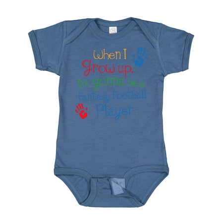 Inktastic Fantasy Football Player Future Gift Baby Boy or Baby Girl Bodysuit