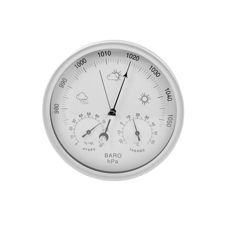 Younar 3 in 1 Indoor and Outdoor Thermometer Hygrometer Barometer Humidity Tester Weather Forecaster Marine Air Pressure Gauge
Younar 3 in 1 Indoor and Outdoor Thermometer Hygrometer Barometer Humidity Tester Weather Forecaster Marine Air Pressure Gauge