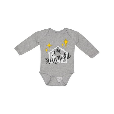 Inktastic Oh Holy Night Christmas Nativity with Yellow Stars Gift Baby Boy or Baby Girl Long Sleeve Bodysuit
Inktastic Oh Holy Night Christmas Nativity with Yellow Stars Gift Baby Boy or Baby Girl Long Sleeve Bodysuit