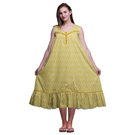 Bimba Goldenrod3 Leaves Monstera Cotton Nightgowns For Women Mid-Calf Printed Sleepwear Night Dress Small
Bimba Goldenrod3 Leaves Monstera Cotton Nightgowns For Women Mid-Calf Printed Sleepwear Night Dress Small