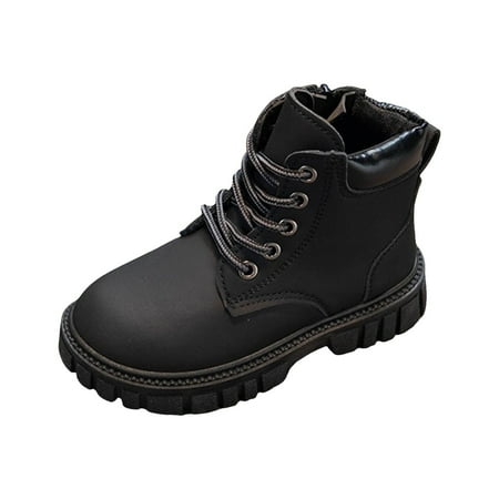 Povozer Boys Toddler Boots Kids Unisex Lace up Hiking Work Boots Girl Ankle Boot(Black 11.5)
Povozer Boys Toddler Boots Kids Unisex Lace up Hiking Work Boots Girl Ankle Boot(Black 11.5)