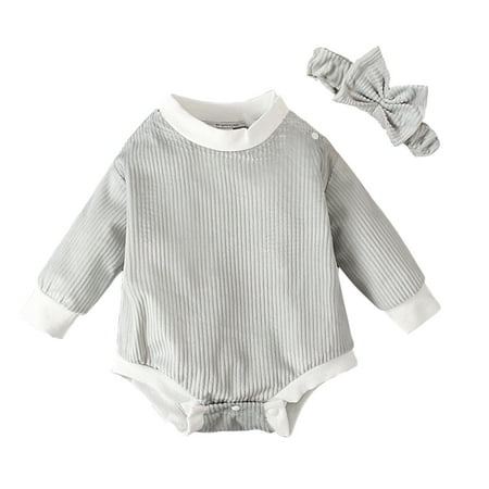 Kids Girls Outfits Girls Long Sleeve Soild Jumpsuit Romper Hairband Set Outfit Cute Clothes
Kids Girls Outfits Girls Long Sleeve Soild Jumpsuit Romper Hairband Set Outfit Cute Clothes