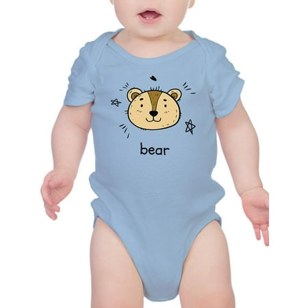 Cute Bear Face Doodle Bodysuit Infant -Image by Shutterstock 18 Months 
Cute Bear Face Doodle Bodysuit Infant -Image by Shutterstock 18 Months