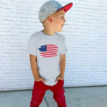 Cathalem Boy T Toddler Kids Baby Girls Boys 4th Of July Summer Short Sleeve Independence Day T Shirt Boys Sleeveless Undershirts Shirt Grey 1 Year
Cathalem Boy T Toddler Kids Baby Girls Boys 4th Of July Summer Short Sleeve Independence Day T Shirt Boys Sleeveless Undershirts Shirt Grey 1 Year