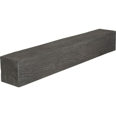 Ekena Millwork 6 H x 8 D x 72 W Sandblasted Faux Wood Fireplace Mantel Aged Cedar
Ekena Millwork 6 H x 8 D x 72 W Sandblasted Faux Wood Fireplace Mantel Aged Cedar