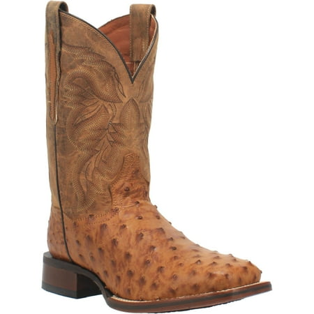 Men s Dan Post Alamosa Full Quill Cowboy Certified Boots Tan