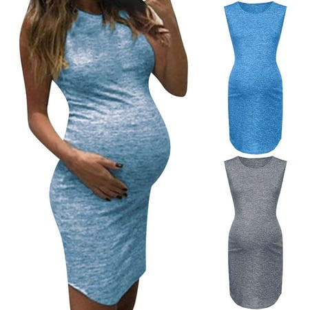 Tejiojio Maternity/Labor/Nursing Clothing Clearance Pregnant Women Clothes Sleeveless Round Neck Vest Maternity Pencil Dress
Tejiojio Maternity/Labor/Nursing Clothing Clearance Pregnant Women Clothes Sleeveless Round Neck Vest Maternity Pencil Dress