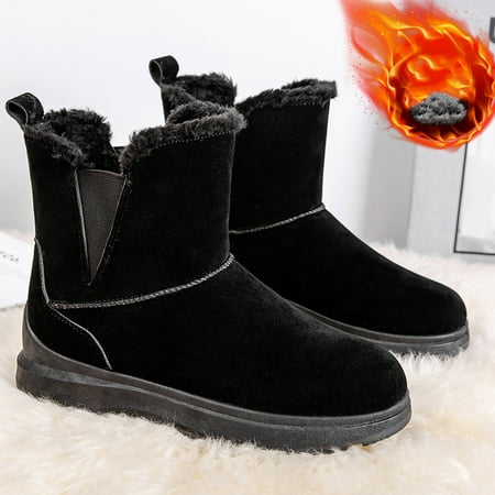 Babysbule Womens Snow Boots Clearance Large Solid Color One Foot Casual Plush Insulated Short Snow Boots Ladies Shoes
Babysbule Womens Snow Boots Clearance Large Solid Color One Foot Casual Plush Insulated Short Snow Boots Ladies Shoes
