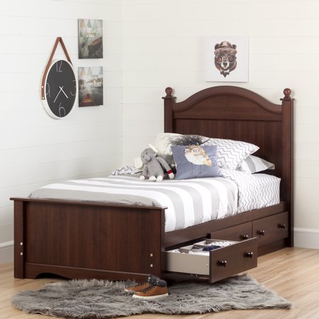 South Shore Savannah 3-Drawer Storage Bed, Twin, Multiple Finishes