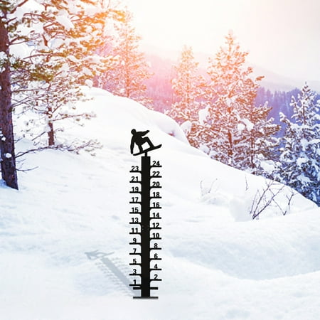 Qepwscx Snow Gauge 24 Inch Snow Meter Hand Made Metal Outdoor Garden Snow Meter Garden Decoration Clearance
Qepwscx Snow Gauge 24 Inch Snow Meter Hand Made Metal Outdoor Garden Snow Meter Garden Decoration Clearance