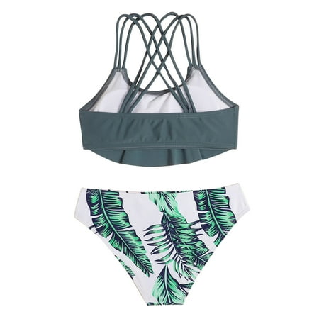 Gubotare Crisscross The Swimsuit Girls Summer Cute Leaves Piece Floral Print Two Girls Swimwear Girl Piece Navy 13-14 Years
Gubotare Crisscross The Swimsuit Girls Summer Cute Leaves Piece Floral Print Two Girls Swimwear Girl Piece Navy 13-14 Years