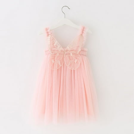 TAIAOJING Toddler Baby Girls Dress Sleeveless Butterfly Tulle Suspenders Dress Dance Party Princess Dresses 3-4 Years
TAIAOJING Toddler Baby Girls Dress Sleeveless Butterfly Tulle Suspenders Dress Dance Party Princess Dresses 3-4 Years