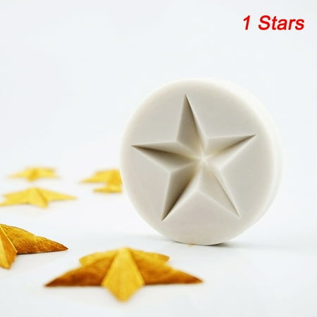 DIY Silicone Fondant Cake Molds Star Shape Chocolate Moulds Cake Decor Tool Baking Supplies New
DIY Silicone Fondant Cake Molds Star Shape Chocolate Moulds Cake Decor Tool Baking Supplies New