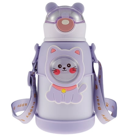 Insulated Water Bottle with Straw 500ml Stainless Steel Water Bottles with Strap and Sleeve Cute Leak Proof Vacuum Cups Portable Thermos for School Home Camping
Insulated Water Bottle with Straw 500ml Stainless Steel Water Bottles with Strap and Sleeve Cute Leak Proof Vacuum Cups Portable Thermos for School Home Camping
