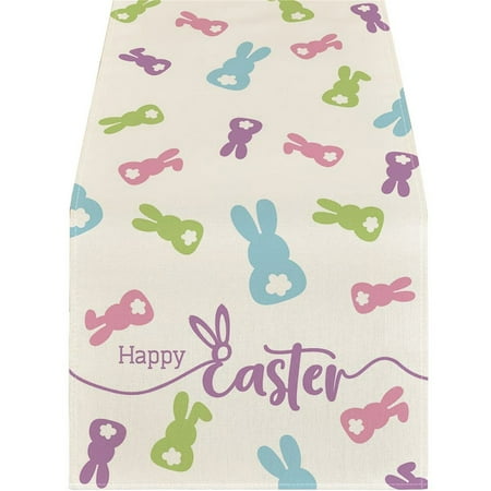 Easter Table Runner Spring Summer Seasonal Holiday Kitchen Dining Table Decoration for Indoor Outdoor Home Party Decor
Easter Table Runner Spring Summer Seasonal Holiday Kitchen Dining Table Decoration for Indoor Outdoor Home Party Decor