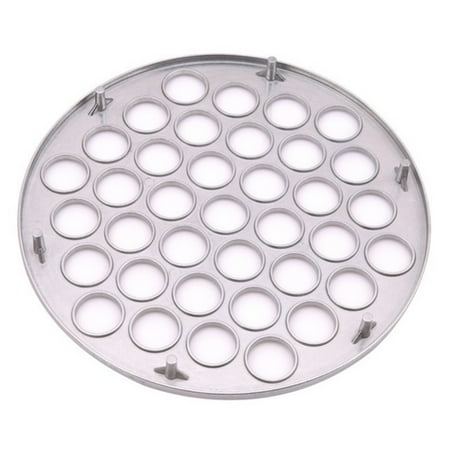 LIKEM Russian Dumpling Maker Mold Metal Mold 37 Holes