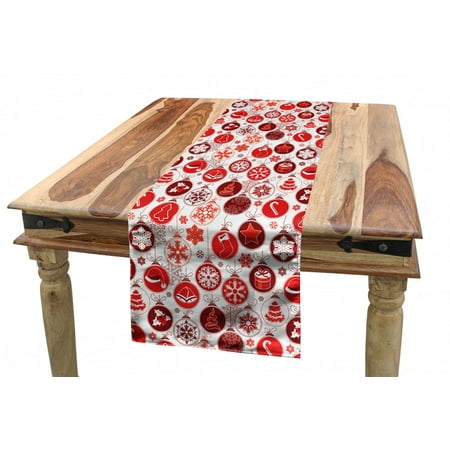 Christmas Table Runner Classical Themed Old Fashioned Celebration Carols Winter Design Patterns Dining Room Kitchen Rectangular Runner 3 Sizes by Ambesonne
Christmas Table Runner Classical Themed Old Fashioned Celebration Carols Winter Design Patterns Dining Room Kitchen Rectangular Runner 3 Sizes by Ambesonne
