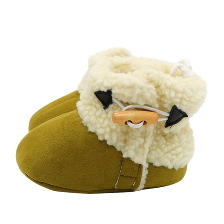 Quealent Baby Booties Boy Baby Fleece Booties Unisex Booties Non-Slip Toddler First Walkers Warm Shoes House Slippers for Baby Boys & Baby Girls Toddlers Green One Size
Quealent Baby Booties Boy Baby Fleece Booties Unisex Booties Non-Slip Toddler First Walkers Warm Shoes House Slippers for Baby Boys & Baby Girls Toddlers Green One Size
