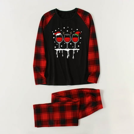 CHGBMOK Christmas Pajamas Matching Family Sets Christmas Casual Printed Top With Bottom Outfits Home Wear
CHGBMOK Christmas Pajamas Matching Family Sets Christmas Casual Printed Top With Bottom Outfits Home Wear
