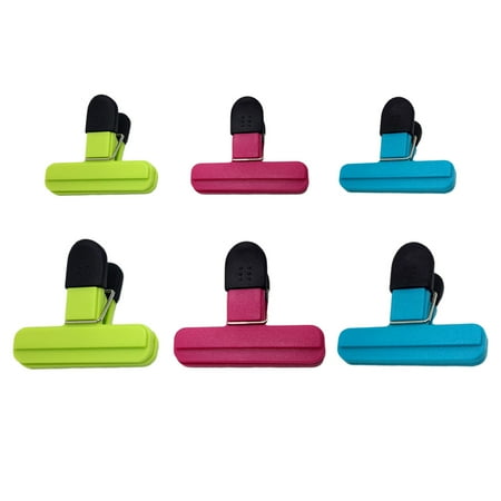 6pcs Multifuctional Snack Bag Sealing Clip Clamp Plastic Sealed Small Clamp for Home Size Large and Size Small
6pcs Multifuctional Snack Bag Sealing Clip Clamp Plastic Sealed Small Clamp for Home Size Large and Size Small