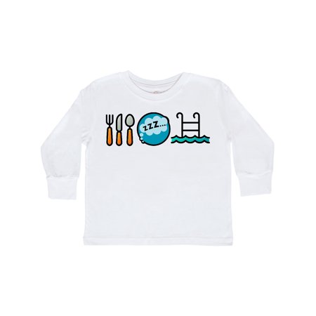 Inktastic Swimming Eat Sleep Swim Gift Toddler Boy or Toddler Girl Long Sleeve T-Shirt
Inktastic Swimming Eat Sleep Swim Gift Toddler Boy or Toddler Girl Long Sleeve T-Shirt