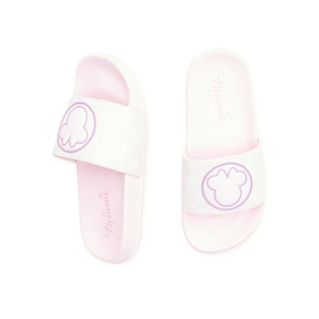Minnie Mouse Girls Soccer Slides Sizes 11-5