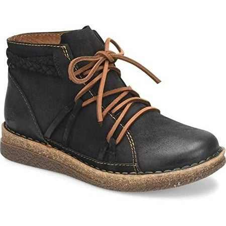 Born Women s Temple II Boot Black Distressed - BR0027409 BLACK DISTRESSED