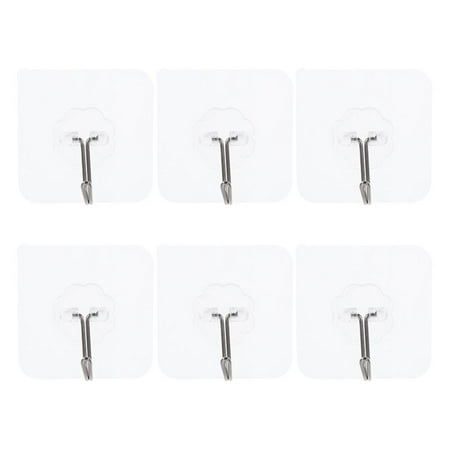 6pcs New Punch-free Heavy Load Suction Cup Multi-purpose Self-adhesive Hooks Kitchen Holder Wall Door Hangers 6 PCS 
6pcs New Punch-free Heavy Load Suction Cup Multi-purpose Self-adhesive Hooks Kitchen Holder Wall Door Hangers 6 PCS