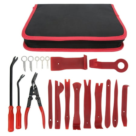 19Pcs Car Trim Removal Tool Kit - Clip Plier Fastener Remover Door Panel Pry Tool - Car Repair Hand Tools
19Pcs Car Trim Removal Tool Kit - Clip Plier Fastener Remover Door Panel Pry Tool - Car Repair Hand Tools