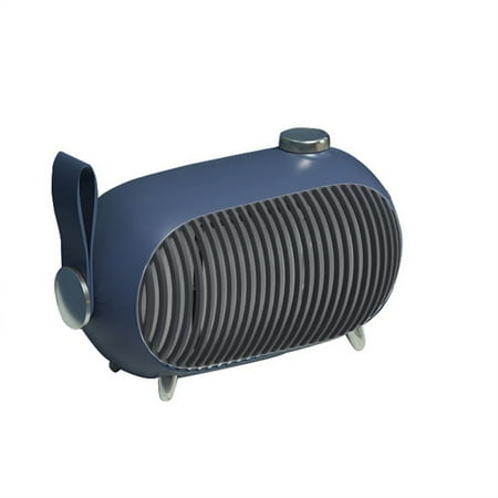 Romatic Space Heater with 3-speed 1000w Mini Small Electric Desktop Heating Fan Blue 
Romatic Space Heater with 3-speed 1000w Mini Small Electric Desktop Heating Fan Blue