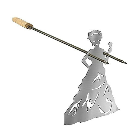 Steel Hot Dog/Marshmallow Roasters Shaped Camp Fire Skewer Stick Barbecue Forks for Bonfire & Grill - Bride
Steel Hot Dog/Marshmallow Roasters Shaped Camp Fire Skewer Stick Barbecue Forks for Bonfire & Grill - Bride