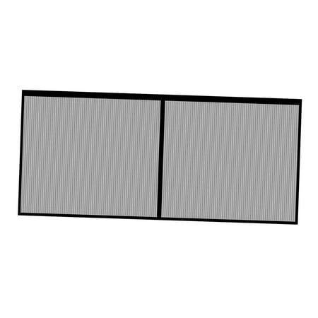 Garage Door Sn 13x6.5FT with Heavy Duty Mesh Curtain Black 
Garage Door Sn 13x6.5FT with Heavy Duty Mesh Curtain Black