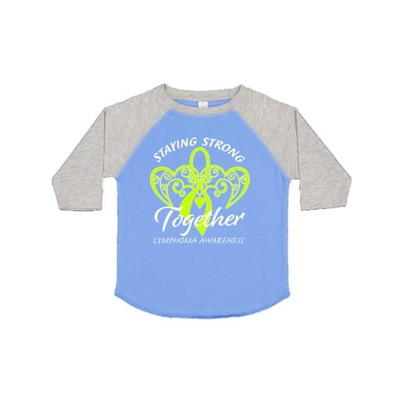 Inktastic Lymphoma Awareness Staying Strong Together Gift Toddler Boy or Toddler Girl T-Shirt
Inktastic Lymphoma Awareness Staying Strong Together Gift Toddler Boy or Toddler Girl T-Shirt
