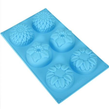 6 Cavities Sunflower Muffin Cups Cupcake Pans Silicone Cake Baking Mold Craft Art Handmade Soap Molds Flower Shaped DIY
6 Cavities Sunflower Muffin Cups Cupcake Pans Silicone Cake Baking Mold Craft Art Handmade Soap Molds Flower Shaped DIY