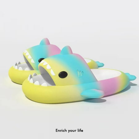 Boys Girls Shark Design Slippers EVA Color Block Open Toe Soft Sole Anti Slip Quick Dry Indoor Outdoor Slides House Shoes
Boys Girls Shark Design Slippers EVA Color Block Open Toe Soft Sole Anti Slip Quick Dry Indoor Outdoor Slides House Shoes