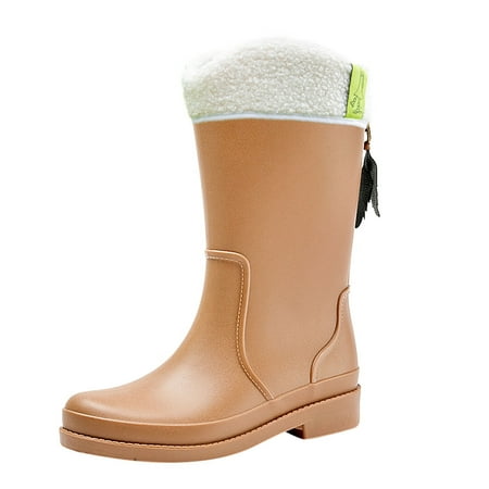 GNEIKDEING Womens Rain Shoes Outside Waterproof Shoes Kitchen Rubber Shoes Soft Bottom Comfortable Middle Tube Winter Rain Boots Gift on Clearance
GNEIKDEING Womens Rain Shoes Outside Waterproof Shoes Kitchen Rubber Shoes Soft Bottom Comfortable Middle Tube Winter Rain Boots Gift on Clearance