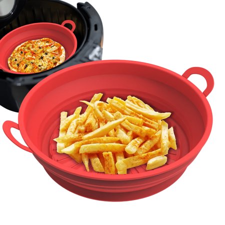 Silicone Air Fryer Basket | Reusable Air Fryer Silicone Baking Tray Pot Bowls | 7.5inch Air Fryer Liners Non-Stick Multipurpose Flexible Air Oven Accessories Dishwasher Safe
Silicone Air Fryer Basket | Reusable Air Fryer Silicone Baking Tray Pot Bowls | 7.5inch Air Fryer Liners Non-Stick Multipurpose Flexible Air Oven Accessories Dishwasher Safe