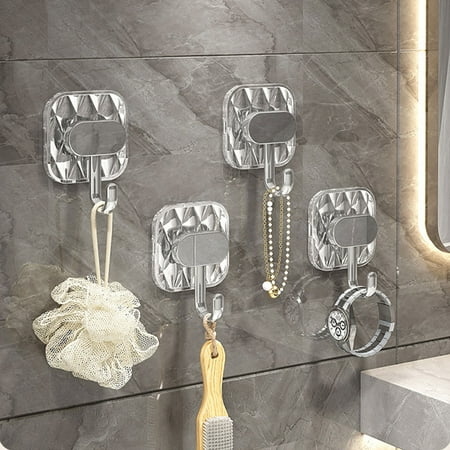 Fasiaou Hooks With Strong Load-bearing Adhesive And No Punching Bathroom With Strong Transparency And A Sense Of Luxury Wall Mounted Kitchen Bathroom Door Behind☩house☩travel
Fasiaou Hooks With Strong Load-bearing Adhesive And No Punching Bathroom With Strong Transparency And A Sense Of Luxury Wall Mounted Kitchen Bathroom Door Behind☩house☩travel
