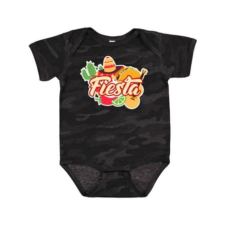 Inktastic Fiesta with Sombrero Taco Cactus Lime Red Pepper and Guitar in Background Gift Baby Boy or Baby Girl Bodysuit
Inktastic Fiesta with Sombrero Taco Cactus Lime Red Pepper and Guitar in Background Gift Baby Boy or Baby Girl Bodysuit