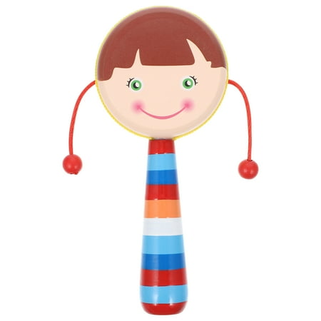 NUOLUX 1Pc Cartoon Painting Pattern Rattle-drum Plaything Infant Wooden Shaking Toy
NUOLUX 1Pc Cartoon Painting Pattern Rattle-drum Plaything Infant Wooden Shaking Toy
